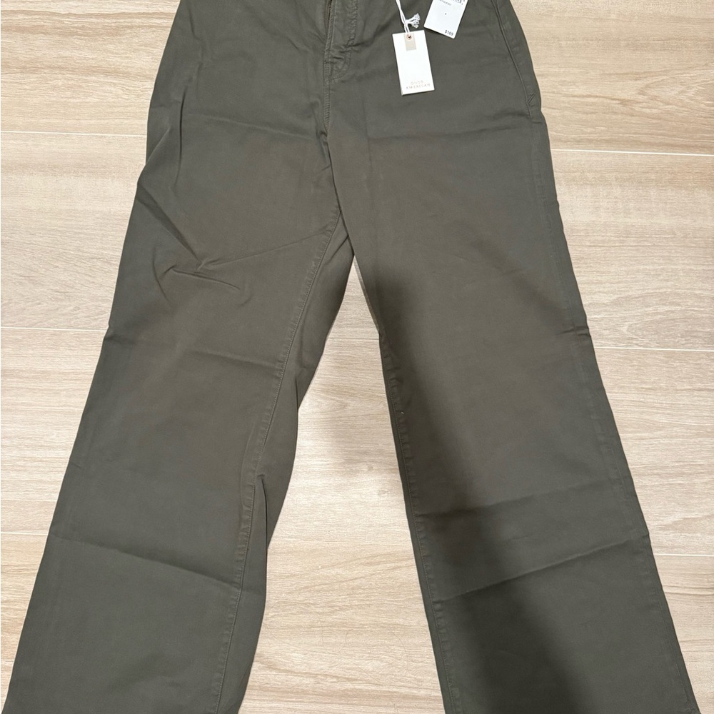 GOOD AMERICAN TWILL PANTS